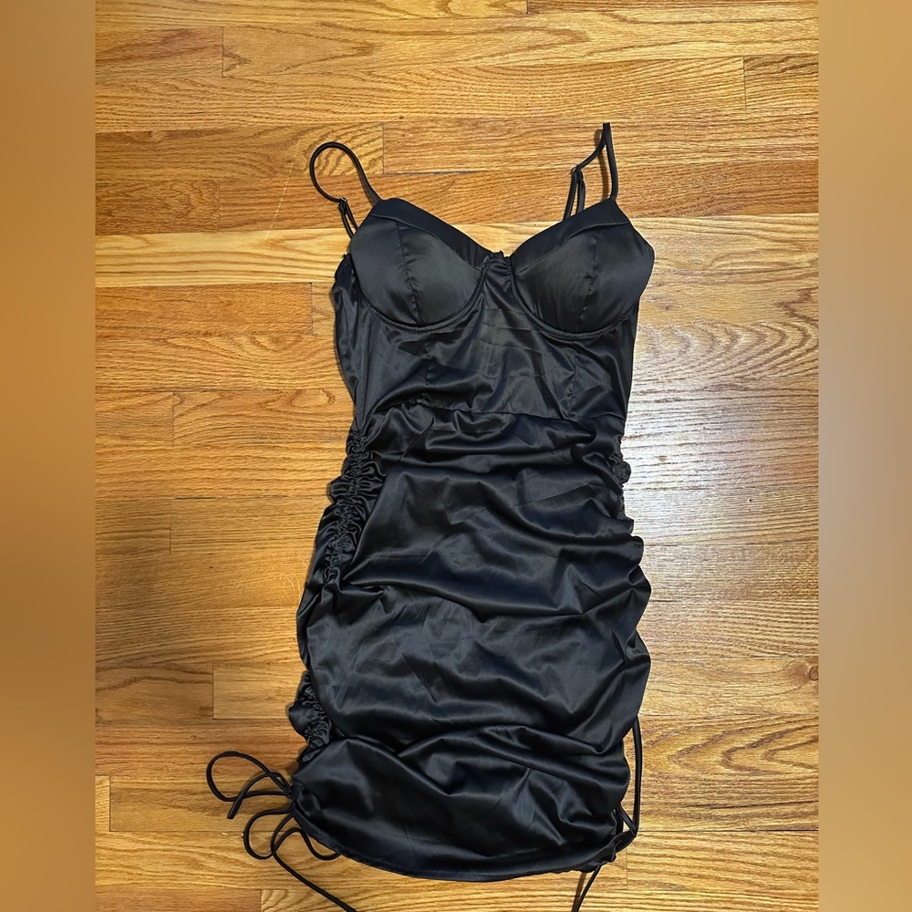 Better Be Black Corset Dress